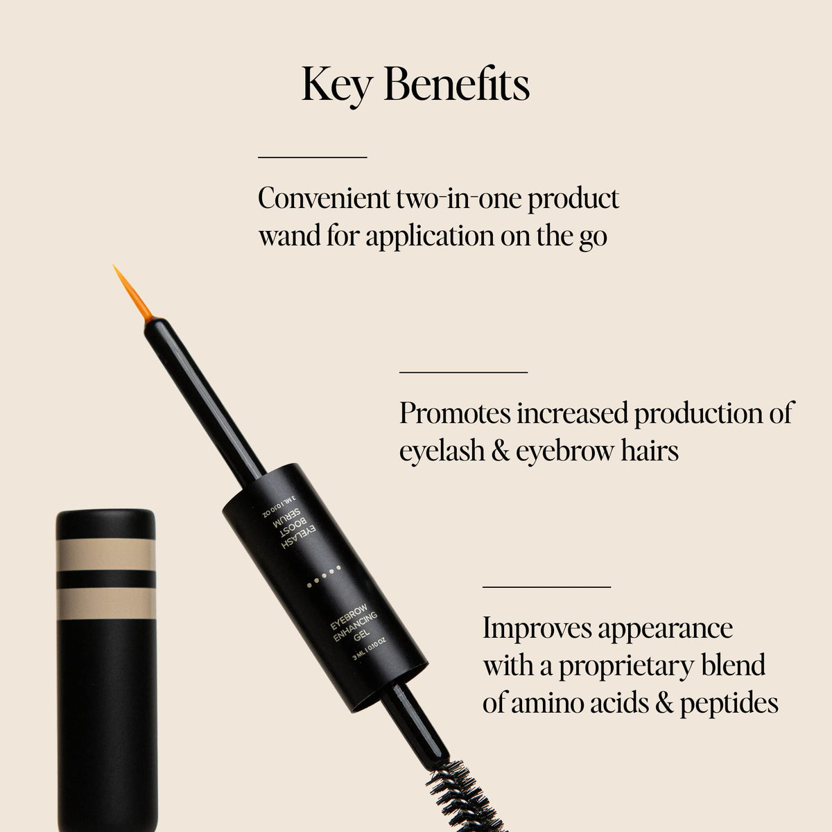 DIME Beauty Boost Duo - Lash & Brow Serum Travel Set, 3 ml Each
