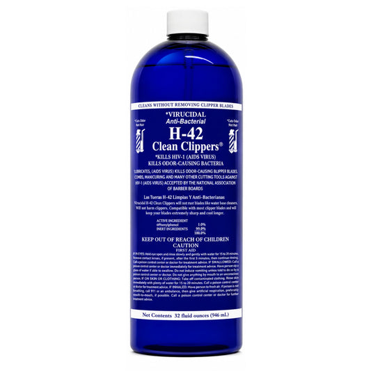 Skin Revolution H-42 Professional Clipper Blade Cleaner - Waterless, Cleans & Cools, 32oz Refill Bottle Beauty and Personal Care Skin Revolution