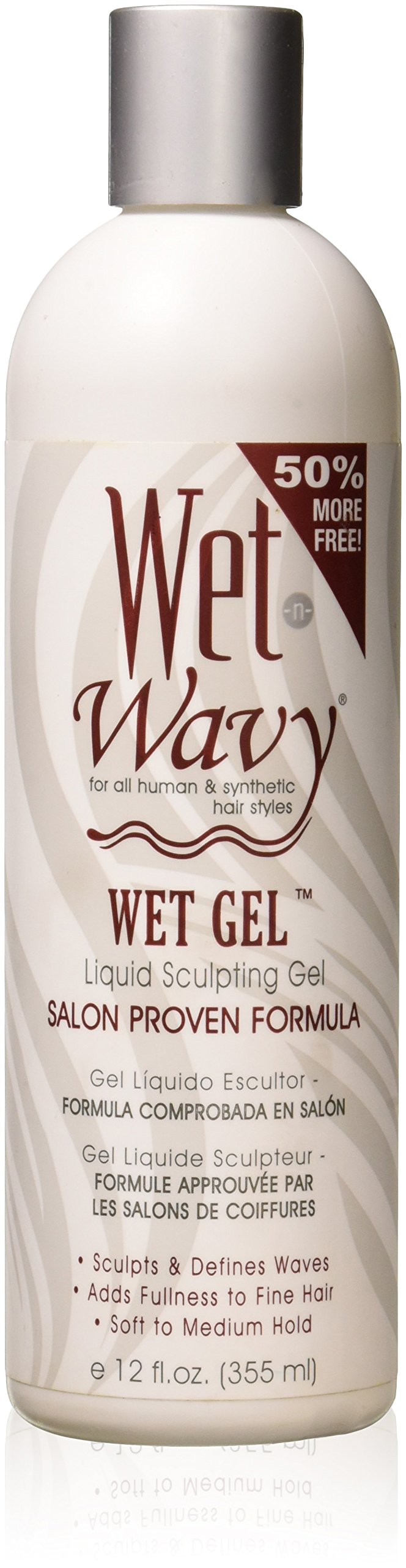 Wet-n-wavy Wet Gel Liquid Sculpting Gel Salon Proven Formula, 12 Oz Beauty & Personal Care wet n wild
