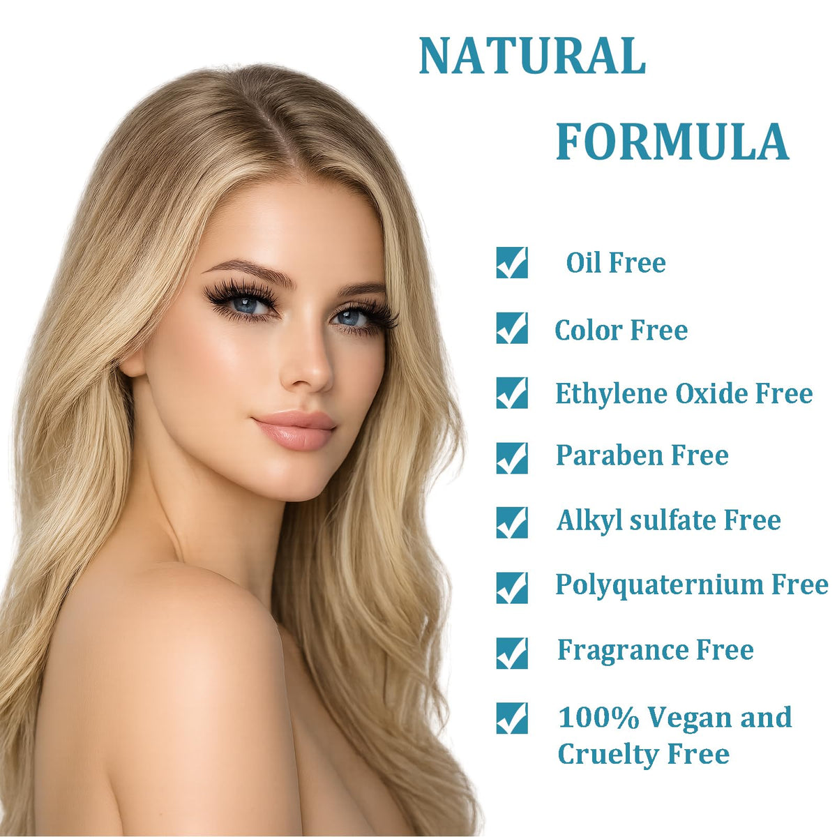 Eyelash Extension Cleanser Eyelid Foaming Cleanser Lash Shampoo for Extensions & Natural Lashes, Oil, Paraben & Sulfate Free, Non-Irritating, Perfect