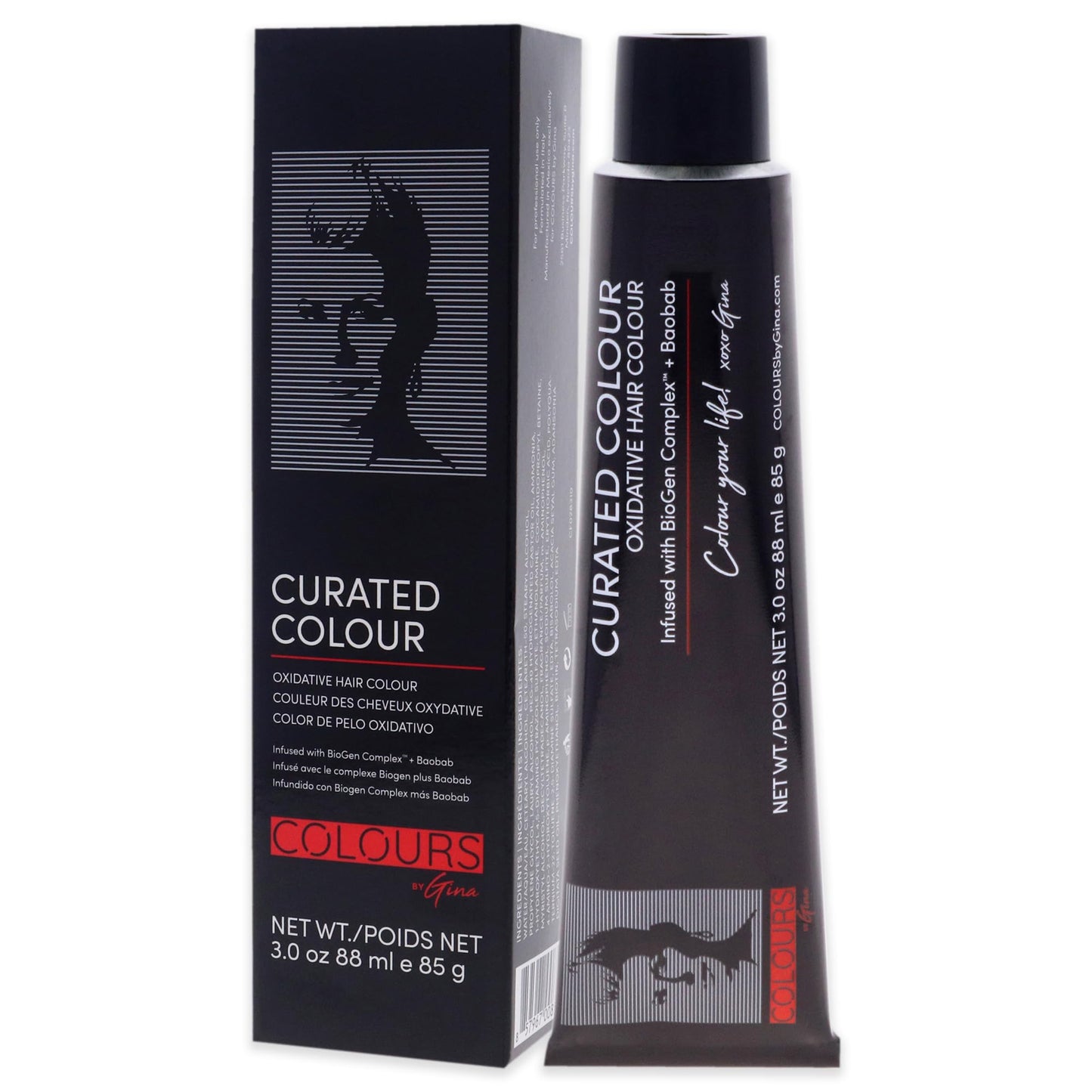 Colours By Gina Curated Colour - 6.6-6R Dark Reddish Blonde by Colours By Gina for Unisex - 3 oz Hair Color Beauty & Personal Care Colours By Gina