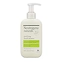 Neutrogena Naturals Purifying Daily Facial Cleanser with Natural Salicylic Acid from Willowbark Bionutrients, Hypoallergenic, Non-Comedogenic Beauty & Personal Care Neutrogena