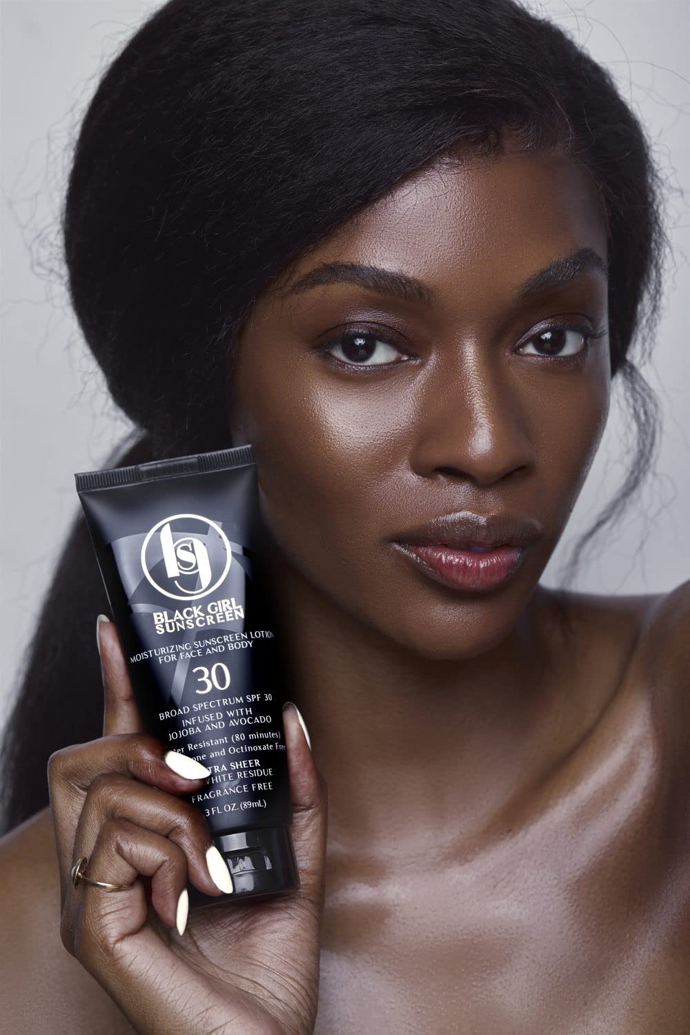 Bissport BlackGirlSunscreen SPF 30 Sunscreen - Made by Women of Color for People of Color - 3 FL OZ Beauty & Personal Care Honbeanify Better Display Cases