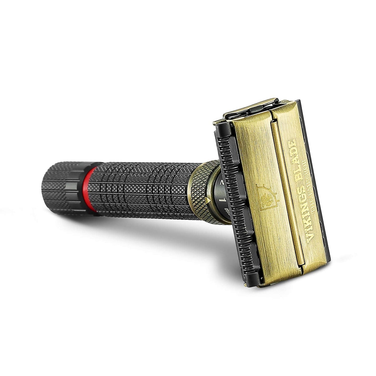 VIKINGS BLADE Adjustable Double Edge Safety Razor + Luxury Case. Smooth, Reusable, Eco-Friendly (The Emperor “Meiji”) Beauty and Personal Care Vikings Blade