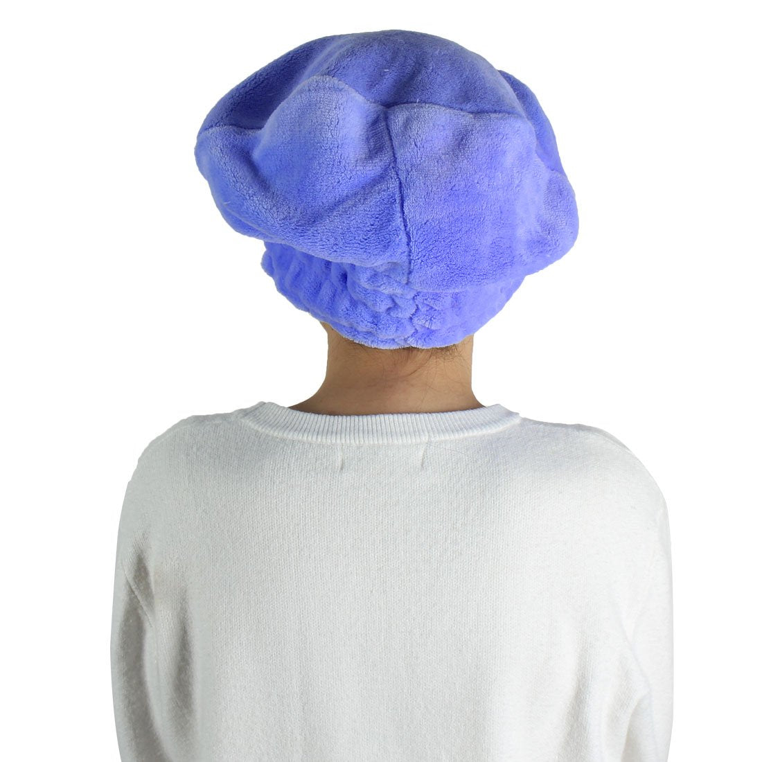 Ruilogod Women Bathroom Bath Spa Elastic Bowknot Shower Hat Hair Dry Cap Light Purple (id: cb2 15e c14 666 7ca Beauty and Personal Care Ruilogod