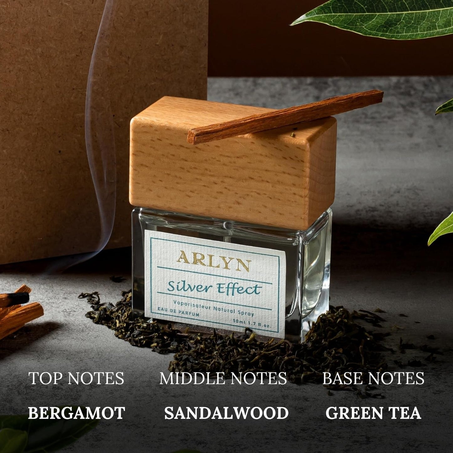 ARLYN Silver Effect Eau De Parfum Inspired by Creed's Silver Mountain W., Perfume for Men & Women, Luxury Fragrance - Vegan, Cruelty-Free Beauty & Personal Care ARLYN