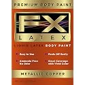 Liquid Latex - Face and Body Paint, Ammonia Free, Easy On and Off, Cosplay Makeup, Create Professional Monster, Zombie Arts 16 Oz (Metallic Copper) Beauty & Personal Care Liquid Latex Fashions