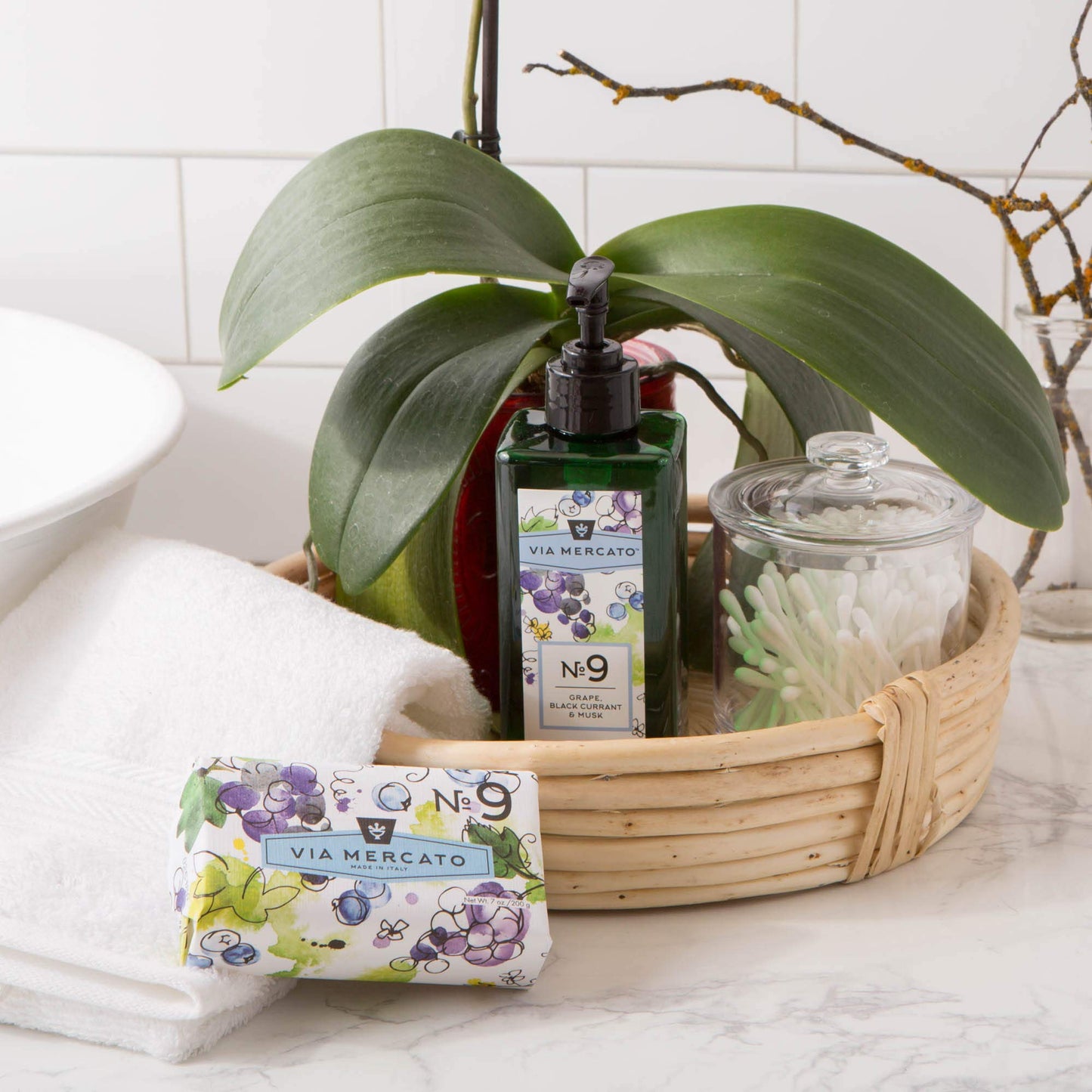 Via Mercato Liquid Soap, Shea Butter Enriched (12 oz), No. 9 - Grape, Black Currant & Musk Beauty & Personal Care Via Mercato