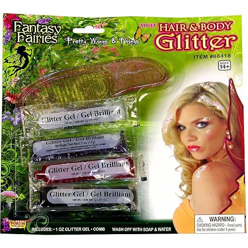 Fairy Hair and Body Glitter Beauty & Personal Care Forum Novelties