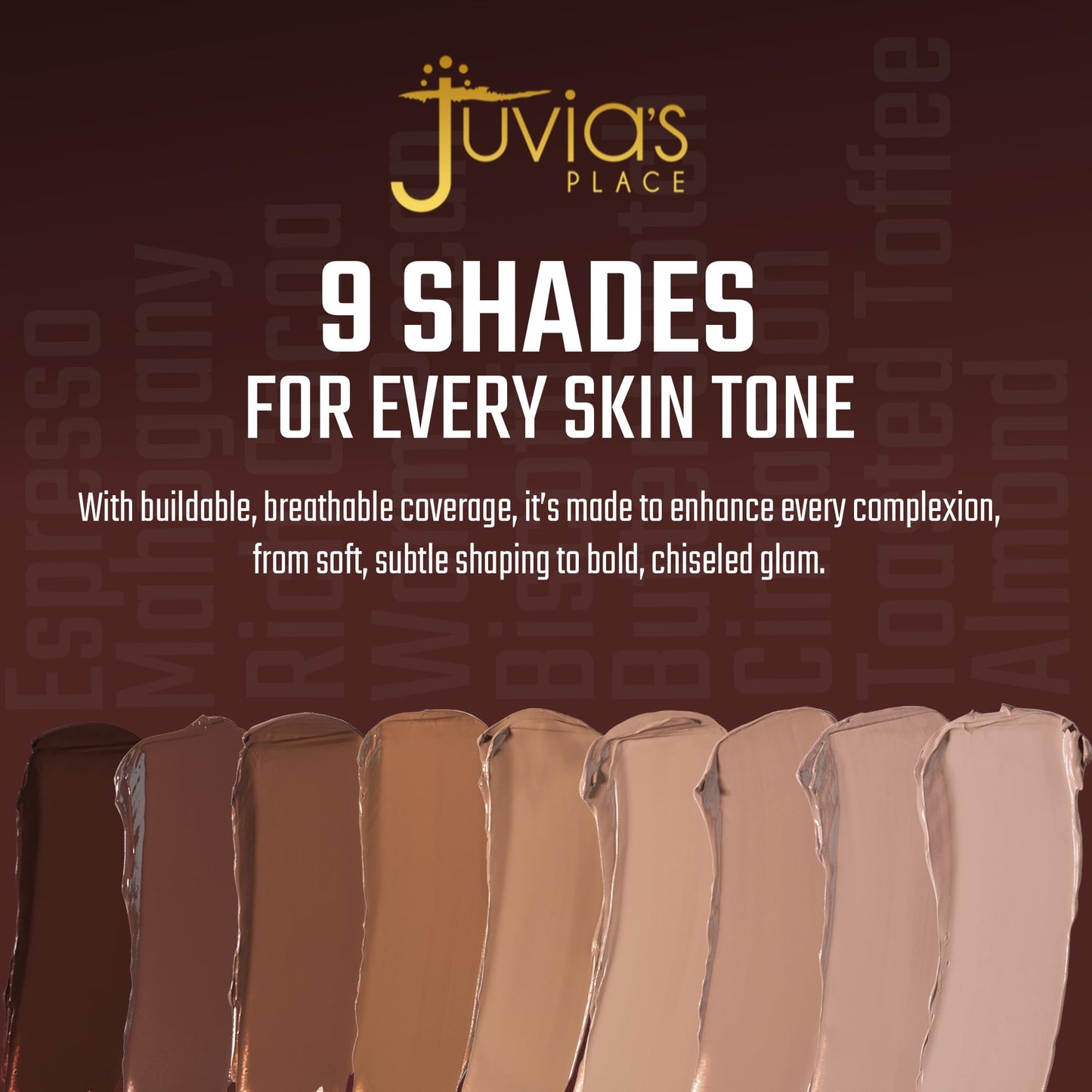 Juvia’s Place Bronzed Liquid Bronzer - Warm Pecan - Liquid Bronzer for Face w/Silky Blendable Texture - Buildable Coverage for Natural Contour Beauty & Personal Care Juvia's Place