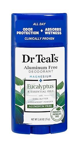 Dr Teal's Aluminum Free Deodorant - Eucalyptus - Paraben & Phthalate Free - 2.65 oz Beauty & Personal Care Dr Teal's