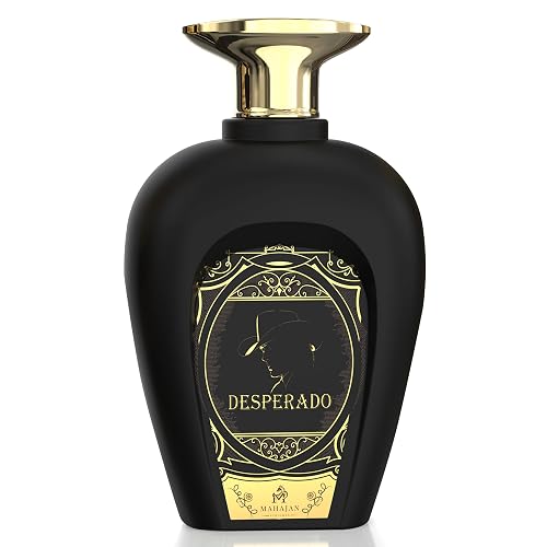 Mahajan Desperado Eau de Parfum - Powerful & Seductive Men’s Cologne - Spicy, Woody, & Sweet Fragrance for Day & Night - Long-Lasting Luxury Perfume Beauty & Personal Care Mahajan