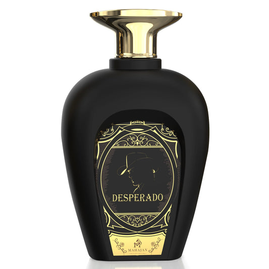 Mahajan Desperado Eau de Parfum - Powerful & Seductive Men’s Cologne - Spicy, Woody, & Sweet Fragrance for Day & Night - Long-Lasting Luxury Perfume Beauty & Personal Care Mahajan