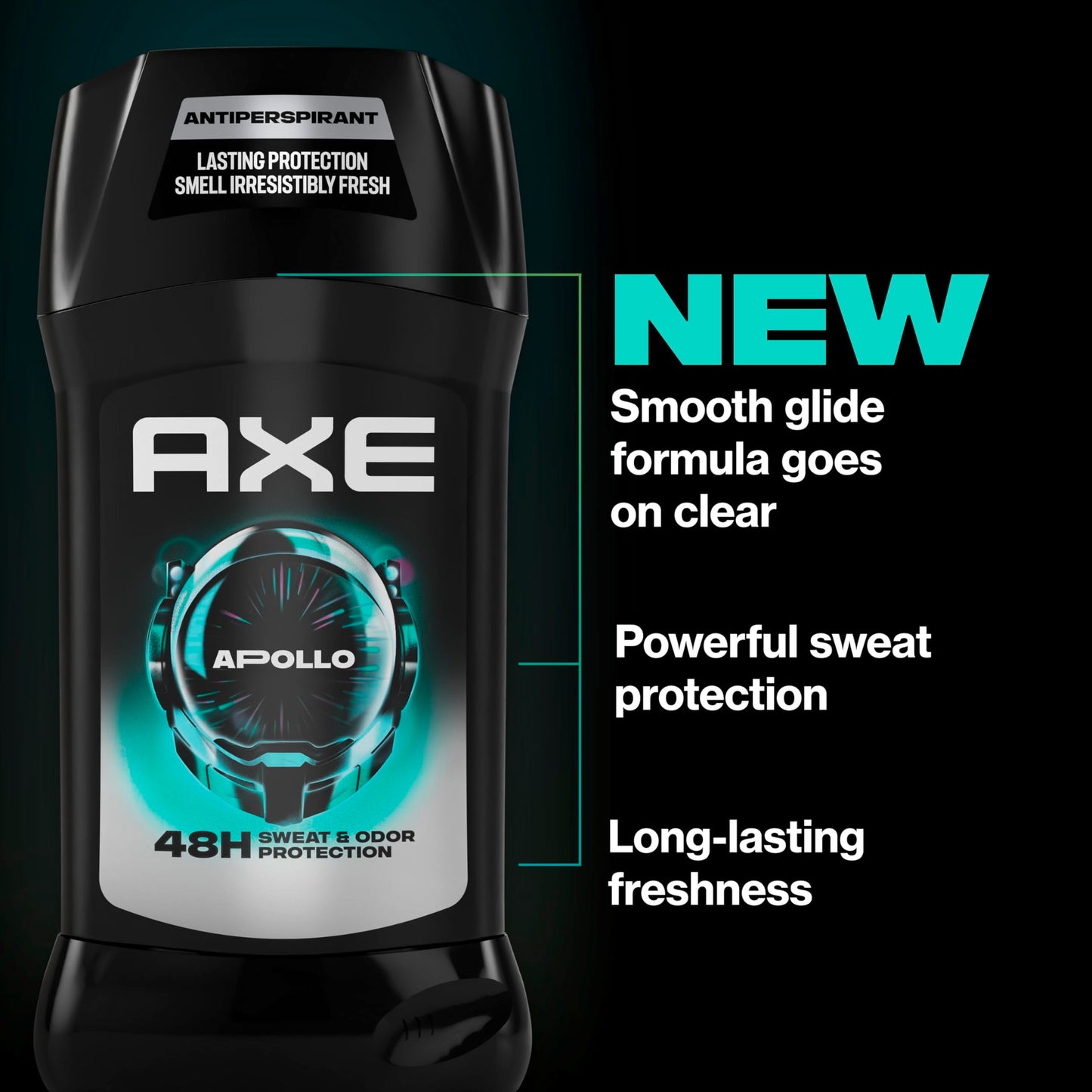 AXE Antiperspirant Deodorant Stick Apollo 48 Hour Sweat and Odor Protection for Long Lasting Freshness, Sage & Cedarwood Men's Deodorant 2.6 oz Beauty and Personal Care AXE