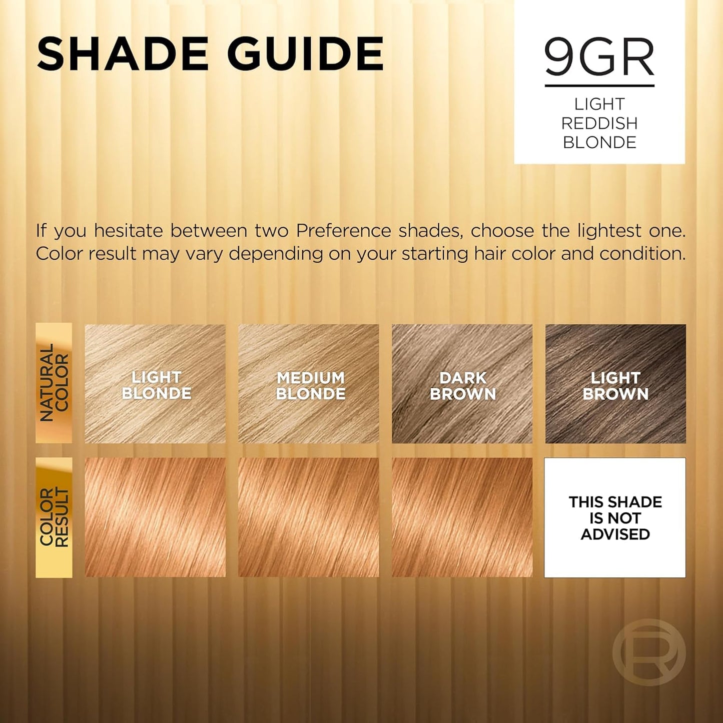 L'Oreal Superior Preference - 9GR Light Reddish Blonde (Warmer) 1 Each (Pack of 3) Beauty & Personal Care L'Oreal Paris