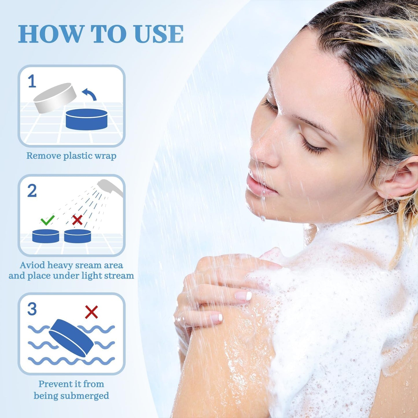 TranquilBliss Shower Steamers 6 Count, Shower Steamers with Natural Ingredients, 6 Different Scents & Individually Wrapped, Christmas and Birthday Beauty and Personal Care TranquilBliss