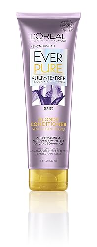 L'Oréal Paris EverPure Blonde Conditioner Sulfate Free, 8.5 fl. oz. Beauty & Personal Care L'Oreal Paris