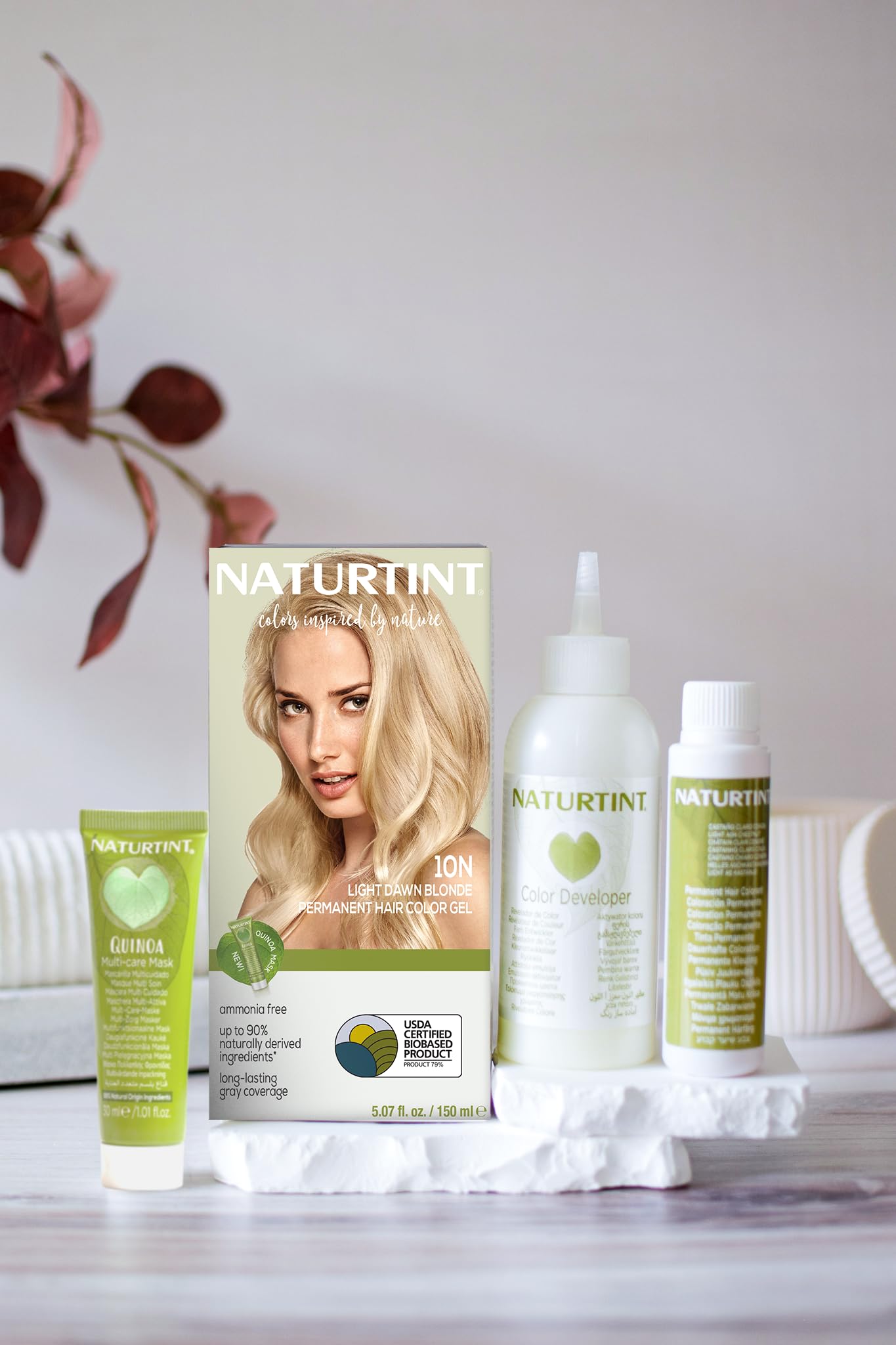 Naturtint 10N Light Dawn Blonde Permanent Hair Color (Pack of 6), Ammonia Free, Vegan, Cruelty Free, up to 100% Gray Coverage, Long Lasting Results Beauty & Personal Care Naturtint