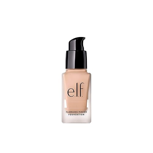 e.l.f. Flawless Finish Foundation, Lightweight Oil Free, Caramel previously Almond, 0.68 Fl Oz Beauty & Personal Care e.l.f.