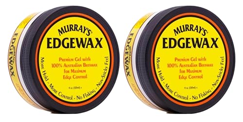 Murrays Edgewax Gel 4 Ounce Jar (120ml) (2 Pack) Beauty & Personal Care Murray's