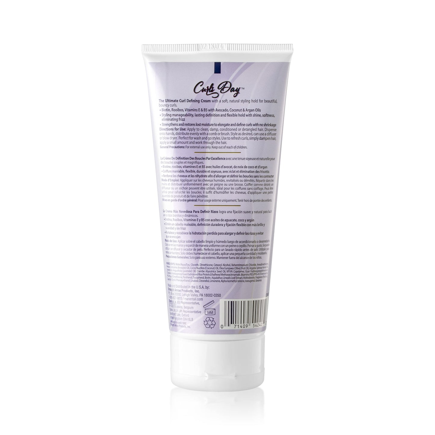 Mane 'n Tail Curls Day Curl Defining Cream With Biotin, Vitamin E and B5 Rooibos & Coconut Oil for Soft Natural Hold Sulfate and Paraben Free (Curl Beauty & Personal Care Mane 'n Tail