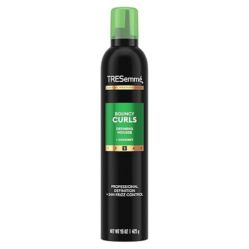 TRESemmé Flawless Curls Nourishing Mousse With Coconut and Avocado Oil 15 oz Beauty & Personal Care TRESemmé