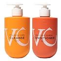 VICIOUS CURL Foaming Shampoo + Deep Conditioner Trial Kit - Curl-Enhancing Cleanser & Moisturizing Conditioner for Curly Hair, CGM Approved, Curl Beauty & Personal Care VICIOUS CURL