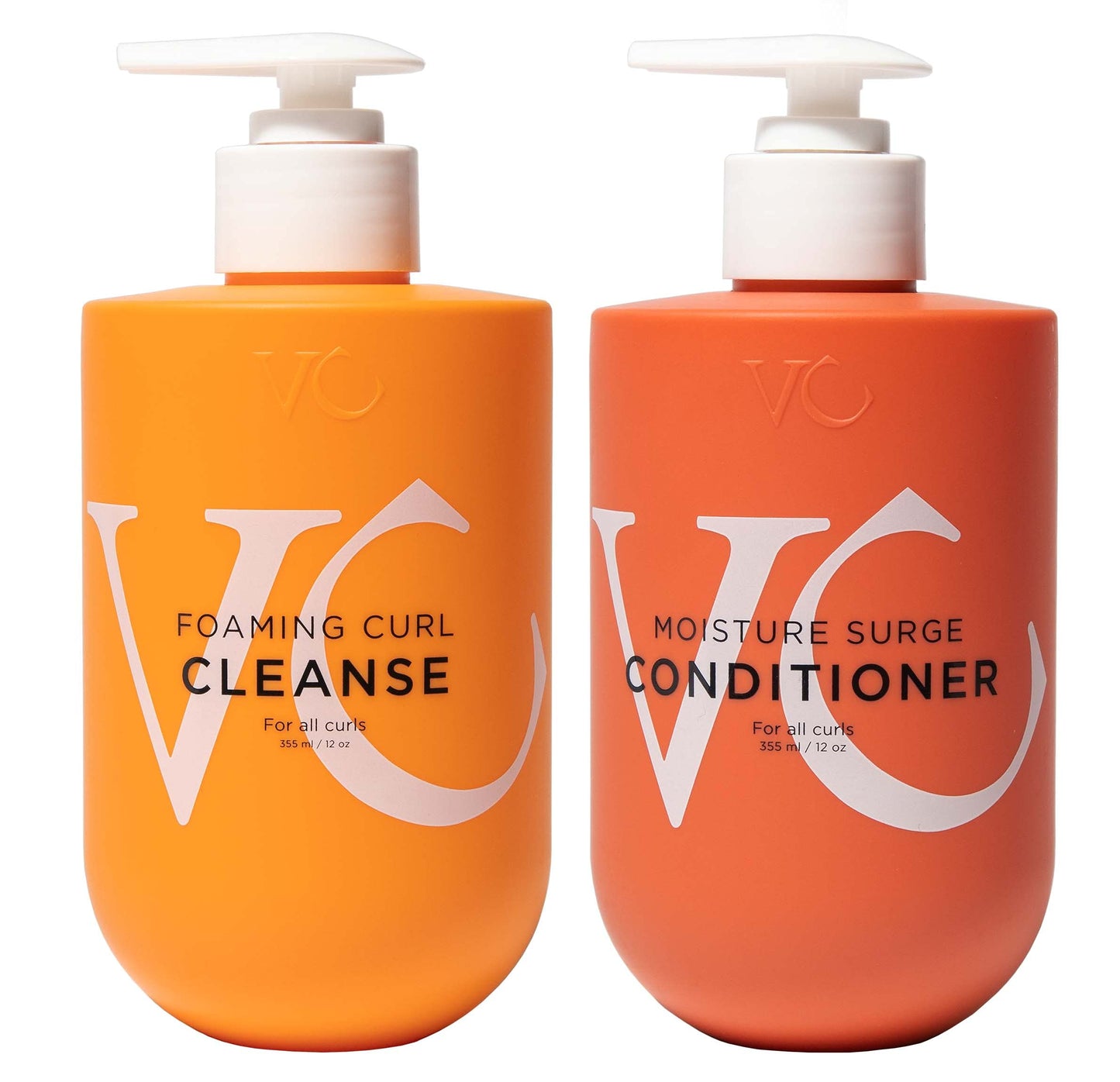 VICIOUS CURL Foaming Shampoo + Deep Conditioner Trial Kit - Curl-Enhancing Cleanser & Moisturizing Conditioner for Curly Hair, CGM Approved, Curl Beauty & Personal Care VICIOUS CURL