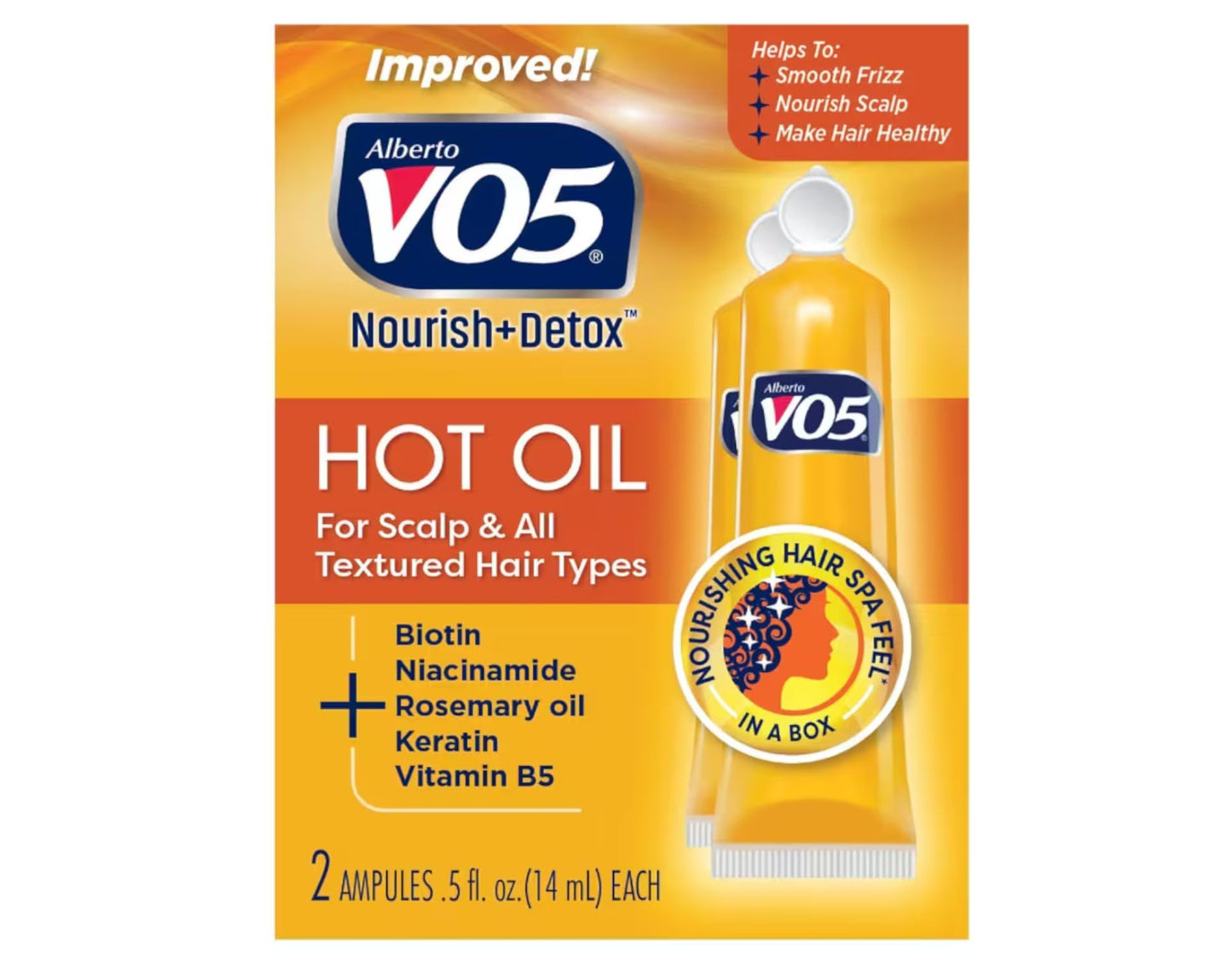 VO5 HOT OIL 2PK MOISTUR Beauty & Personal Care Alberto VO5