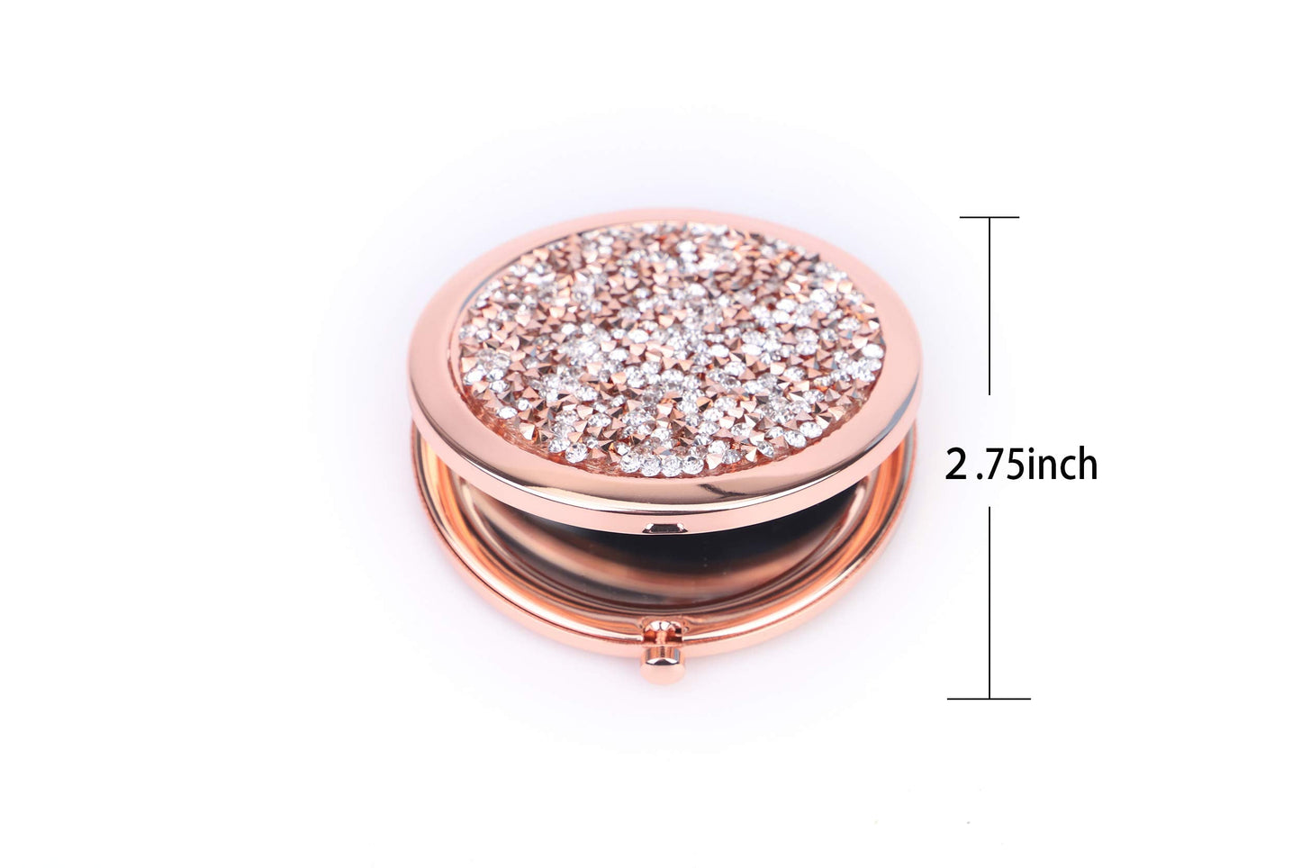 BangBangSing Magnifying Compact Cosmetic Mirror 2.75 Inch Round Handheld Travel Pocket Makeup Mirror Beauty & Personal Care BANGBANGSING