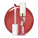 REVLON Super Lustrous Glimmer Lip Oil, Moisturizing & Tinted, Shiny Finish, Made with Plant-Based Squalane, 008 Just Toasty, 0.13 fl oz Beauty & Personal Care REVLON