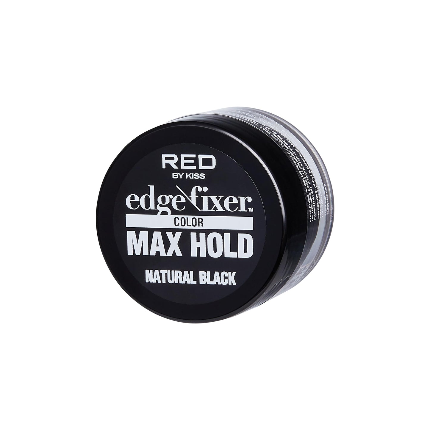 Red by Kiss Edge Fixer Color 24 HR Max Hold & 100% Gray Coverage 30mL (1.01 US fl.oz) Natural Black Perfect for Missing Edges Beauty & Personal Care Red by Kiss