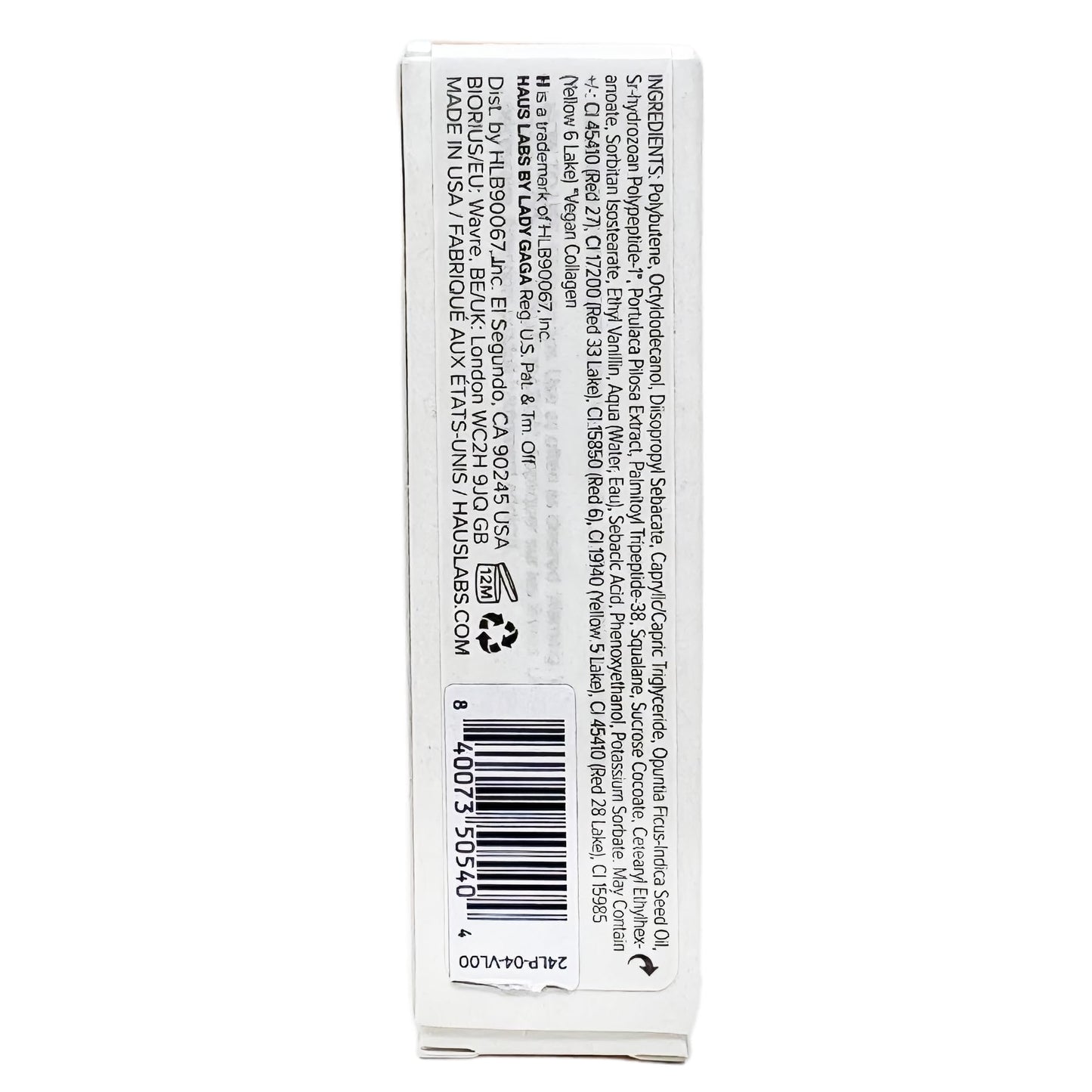 Haus Labs By Lady Gaga PhD Hybrid Hydrating Tinted Lip Oil - Secondary (sheer orange) 7 mL / 0.25 fl oz Beauty & Personal Care Haus Laboratories