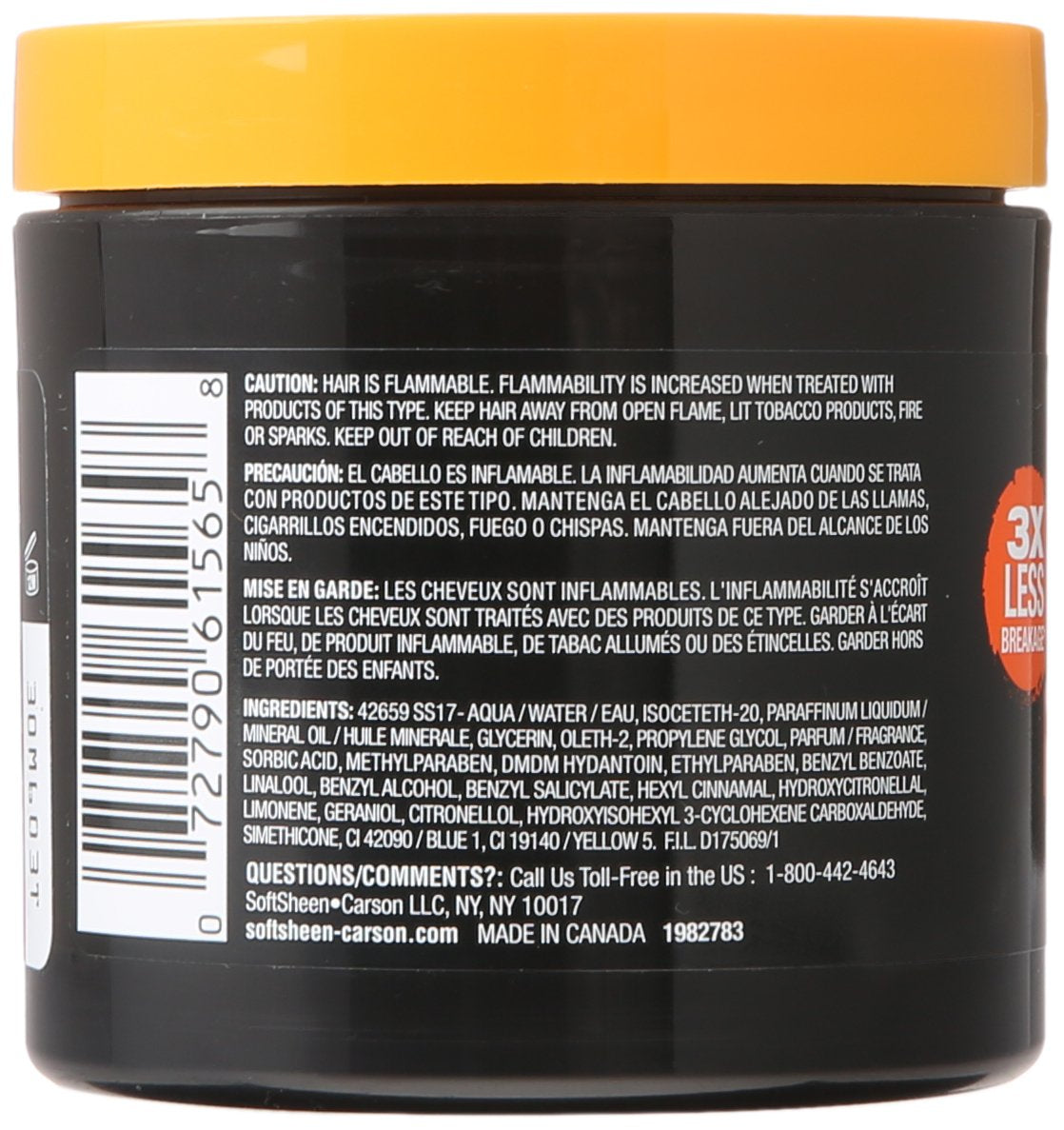 SoftSheen-Carson Dark and Lovely Let's Jam, Shining and Conditioning Gel, Extra Hold, For all Hair Types, Styling Gel Also Great for Braiding Beauty & Personal Care SoftSheen