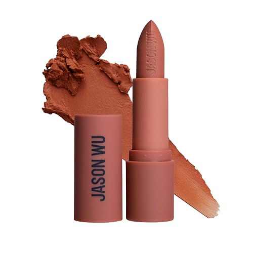 Jason Wu Beauty Hot Fluff Modern Matte Lipstick - 3-in-1 Lipstick, Blush, Shadow, 3.8g 0.134oz (Cannoli, 3.8g) Beauty & Personal Care Jason Wu