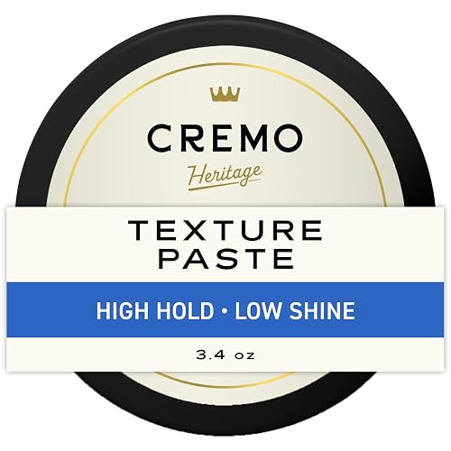 Cremo Hair Styling Texture Paste, Premium Barber Grade Texture Paste for Hair Styling, 3.4 Oz Beauty & Personal Care Cremo