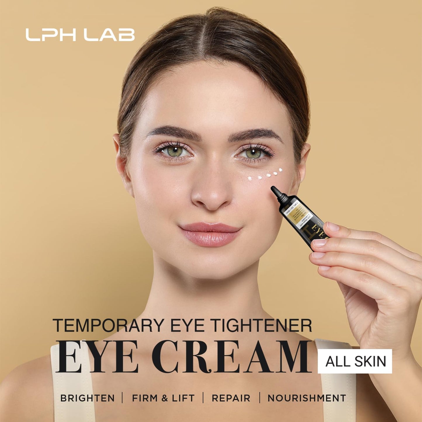 LPH LAB Temporary Eye Tightener Eye Cream for Under-Eye Bags, Dark Circles & Puffiness, Anti Aging Fine Lines, Firm That Delicate Skin Under Your Beauty & Personal Care LPH LAB