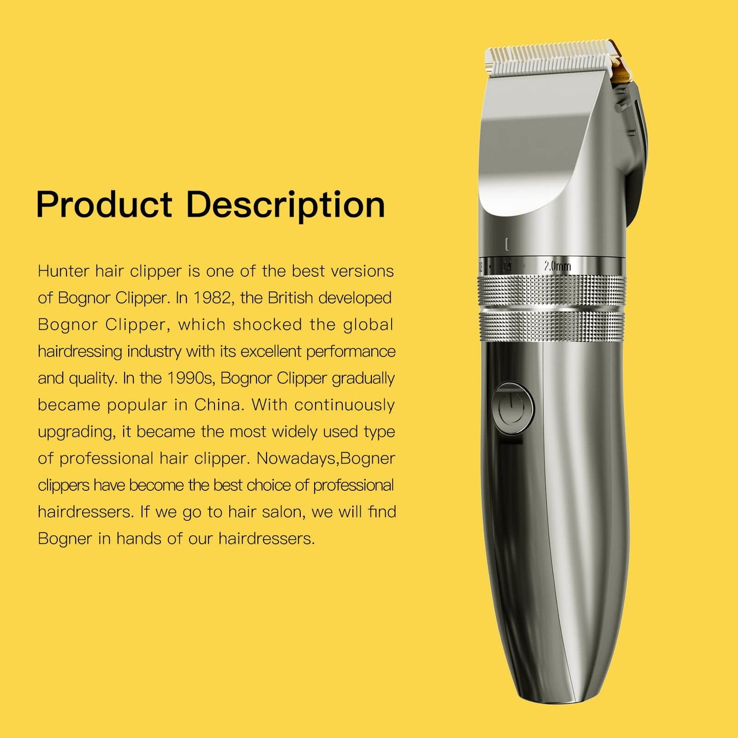 HIONJIN Men Beard Trimming Professional Hair Clippers Rechargeable Machine Hair Cutting Clippers Shaving(E) Beauty and Personal Care HIONJIN