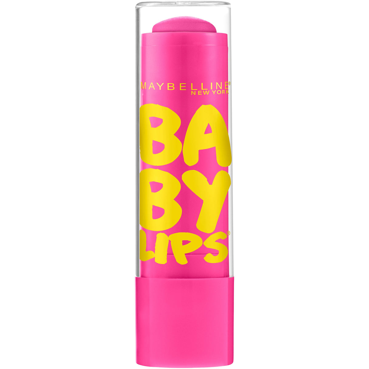 Maybelline Baby Lips Moisturizing Lip Balm, Pink Punch, 0.15 oz.