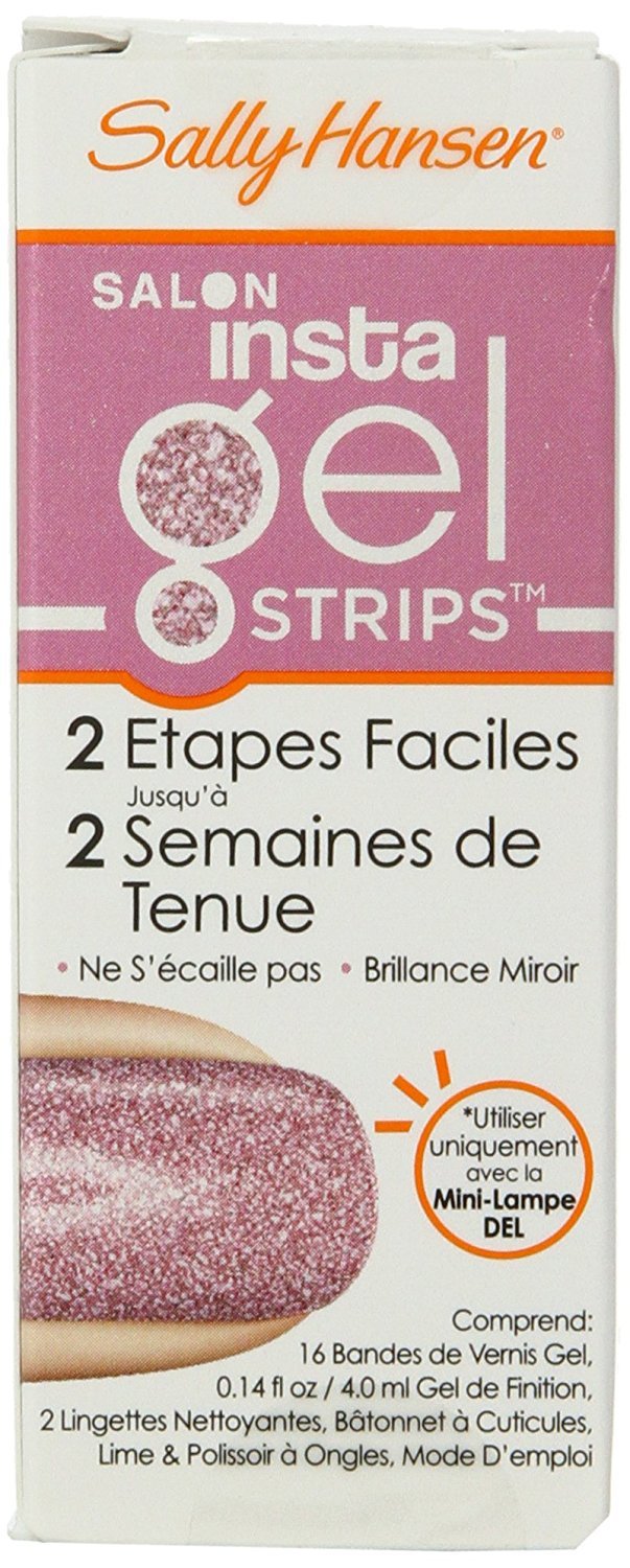 Sally Hansen Salon Insta Gel Strips, Pinkies Up, 16 Polish Strips Beauty & Personal Care Sally Hansen