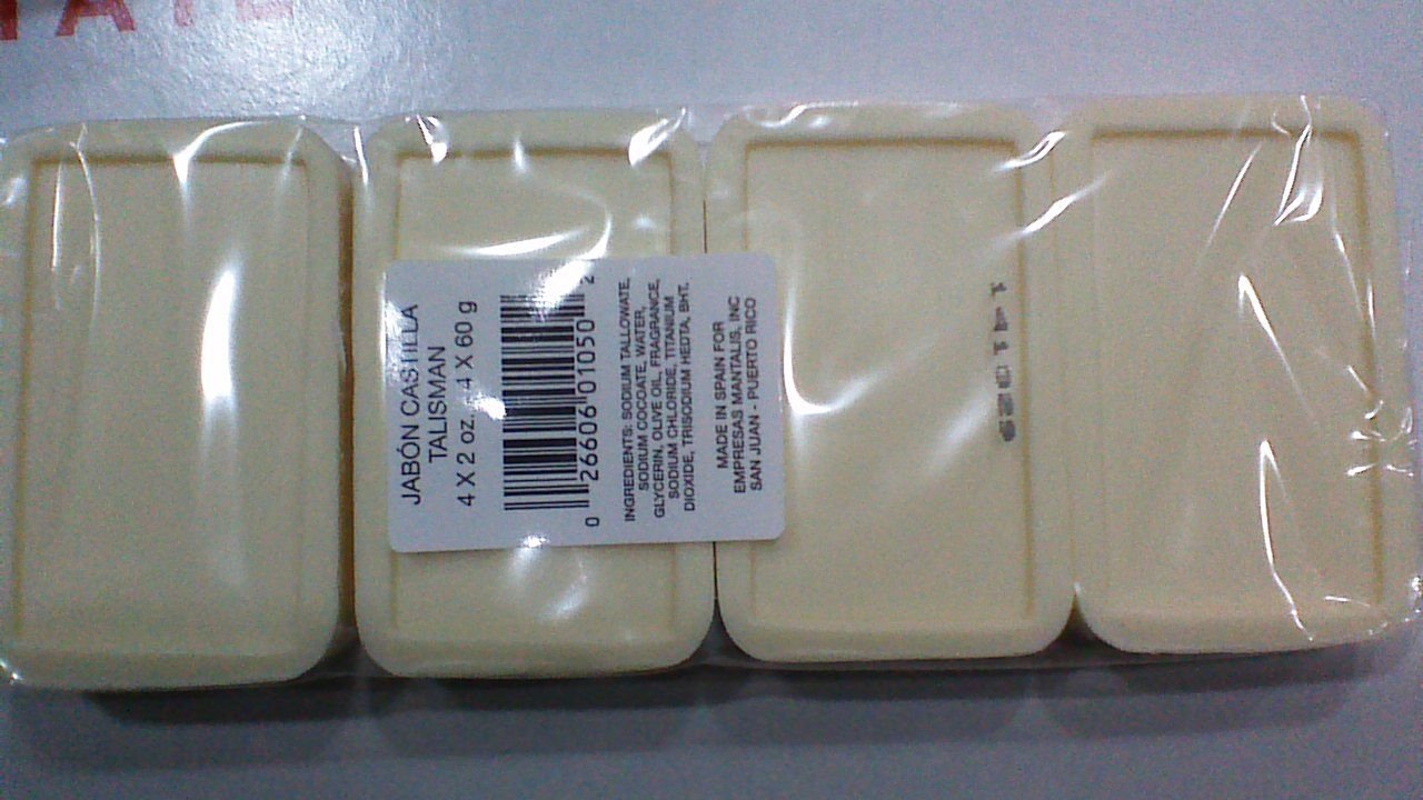 4 Soap Bars Made in Spain -2 oz Each Sealed PACK. Beauty & Personal Care slopehill