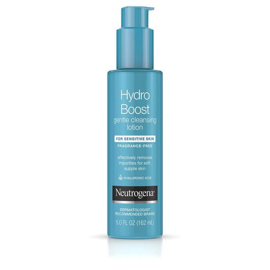 Neutrogena Hydro Boost Gentle Cleansing Lotion 5 Ounce Fragrance-Free (147ml) Beauty & Personal Care Neutrogena