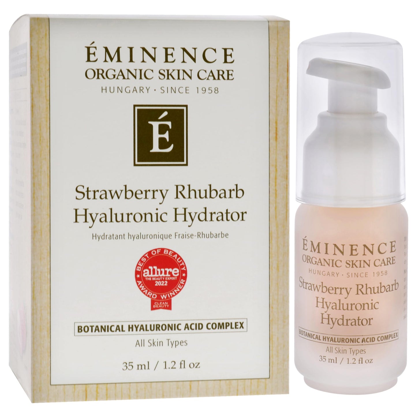 Eminence Strawberry Rhubarb Hyaluronic Hydrator for Unisex - 1.2 oz Cream Beauty & Personal Care Eminence