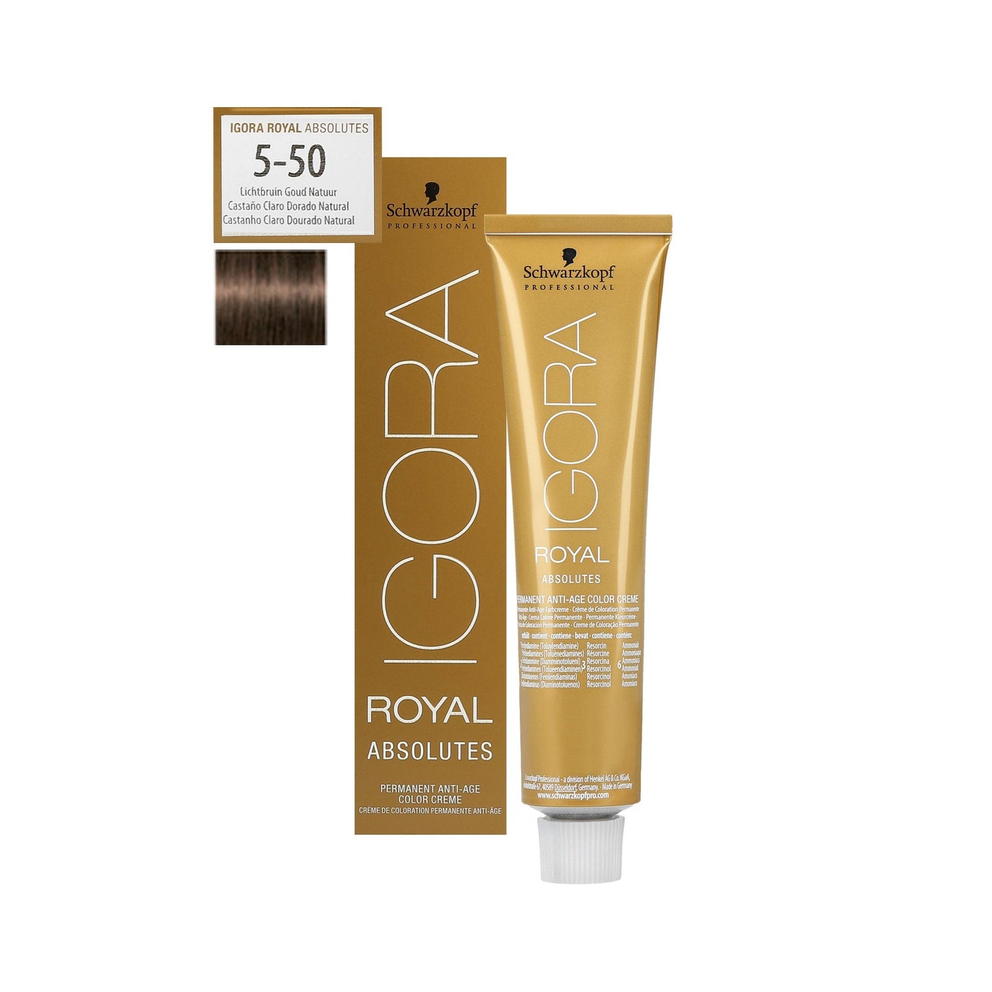 Schwarzkopf Professional Igora Royal Absolutes 5-50 60 Ml by Schwarzkopf Beauty & Personal Care Schwarzkopf Professional
