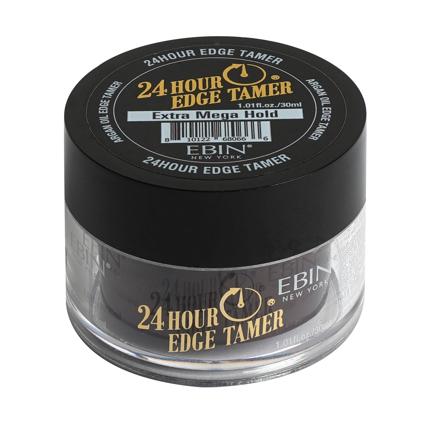 EBIN NEW YORK 24 Hour Edge Tamer Extra Mega Hold 1.01Fl Oz Strong Edge Control Gel, No Flaking, Sleek Smooth Finish, Long Lasting, Argan & Castor Oil Beauty & Personal Care EBIN NEW YORK