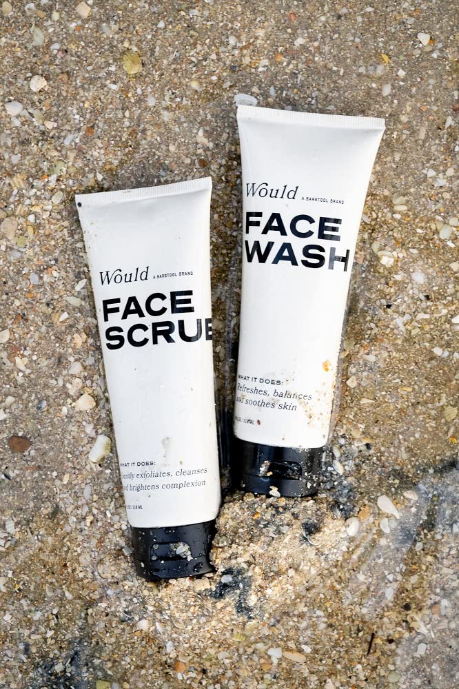 Would Barstool Sports Men's Face Wash - Daily Foaming Facial Cleanser to Refresh, Balance and Soothe, Sensitive and Normal Skin Gentle Lather Face Beauty & Personal Care Would