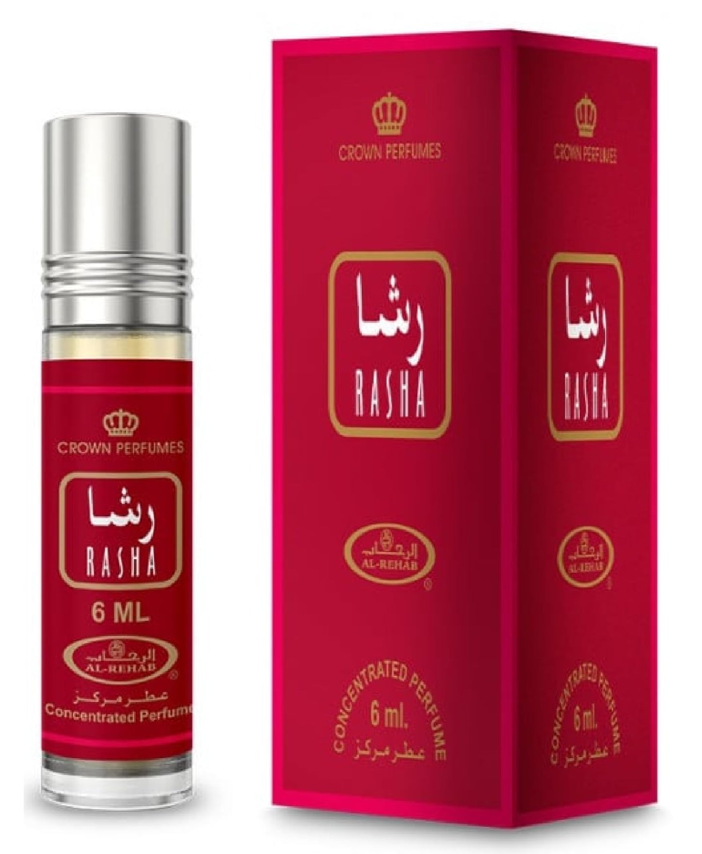 Al-Rehab Rasha Concentrated Perfume Rollerball for Women, 0.2 Ounce / 6ml Beauty & Personal Care Al-Rehab