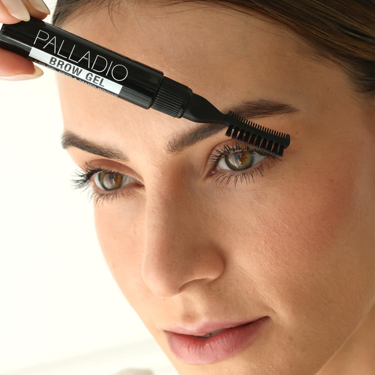 Palladio Brow Styler Clear Brow Gel, Innovative Formula, Holds and Grooms Brows, Brow Setter, Natural Look, Lightweight, Multi-Purpose Conditioning Beauty & Personal Care Palladio