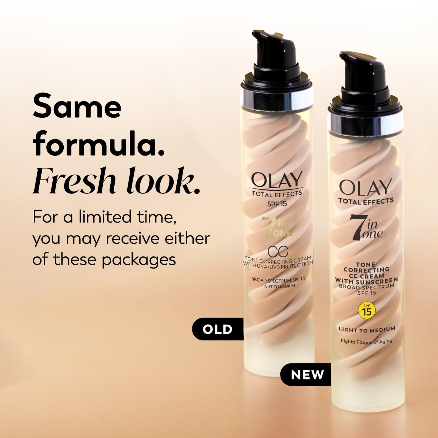 Olay Total Effects Tone Correcting Face Moisturizer with Sunscreen SPF 15, Light to Medium 1.7 Ounces Beauty & Personal Care Olay
