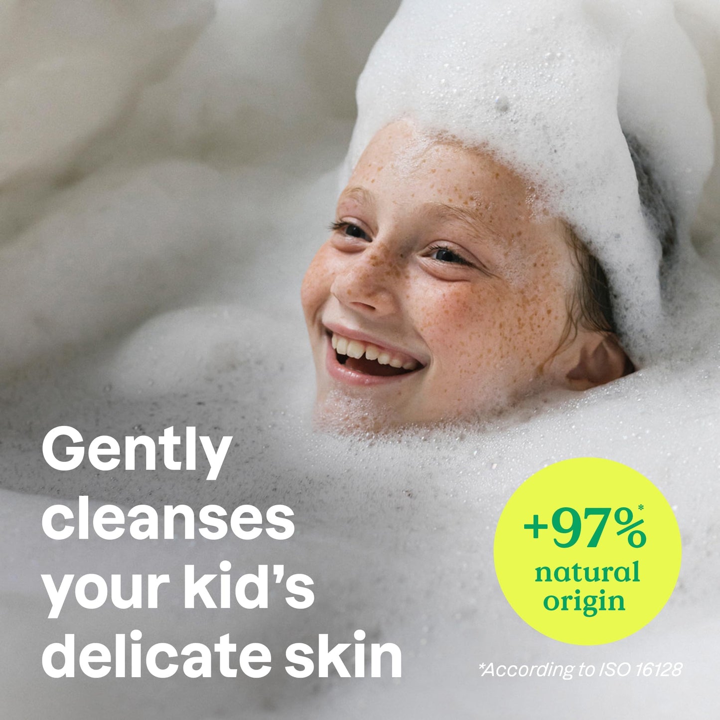 Attitude Bubble Wash for Kids, EWG Verified Bubble Bath, Hair Shampoo and Body Soap, Dermatologically Tested, Plant- and Mineral-Based, Vegan, Vanilla Beauty & Personal Care BIO SPECTRA ATTITUDE